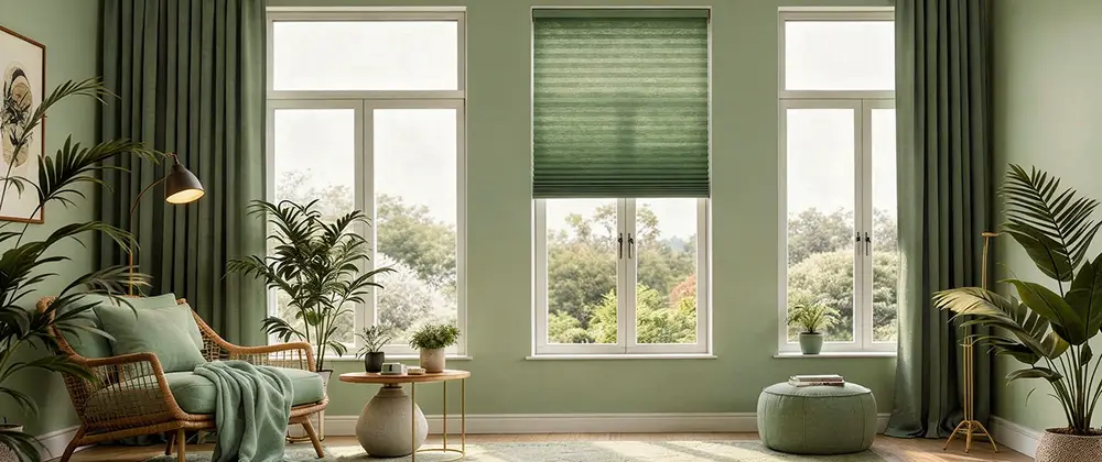blinds and curtains